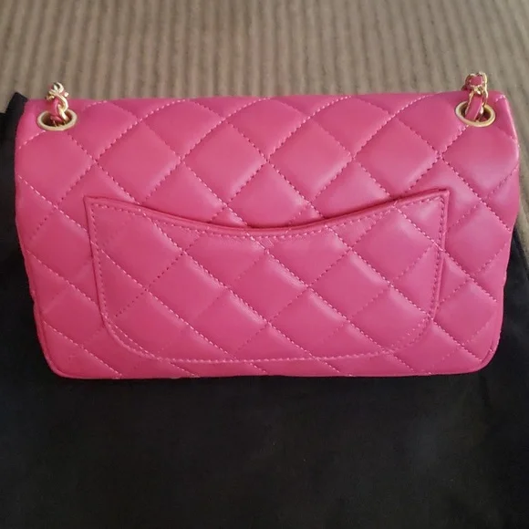Beautiful all leather, tribute bag,, BNWT, Pink purse. - Picture 2 of 3